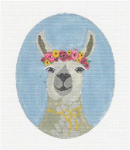 Hand Painted Llama Canvas store