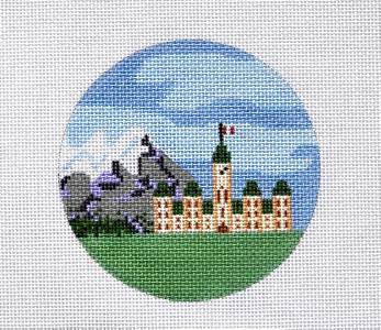 Travel Round ~ OTTAWA, CANADA ~ PARLIAMENT BLDG. Needlepoint