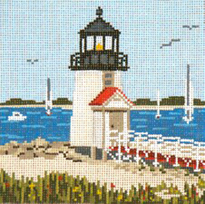 Green Sea Turtle handpainted Needlepoint Canvas for Insert by Needle  Crossings