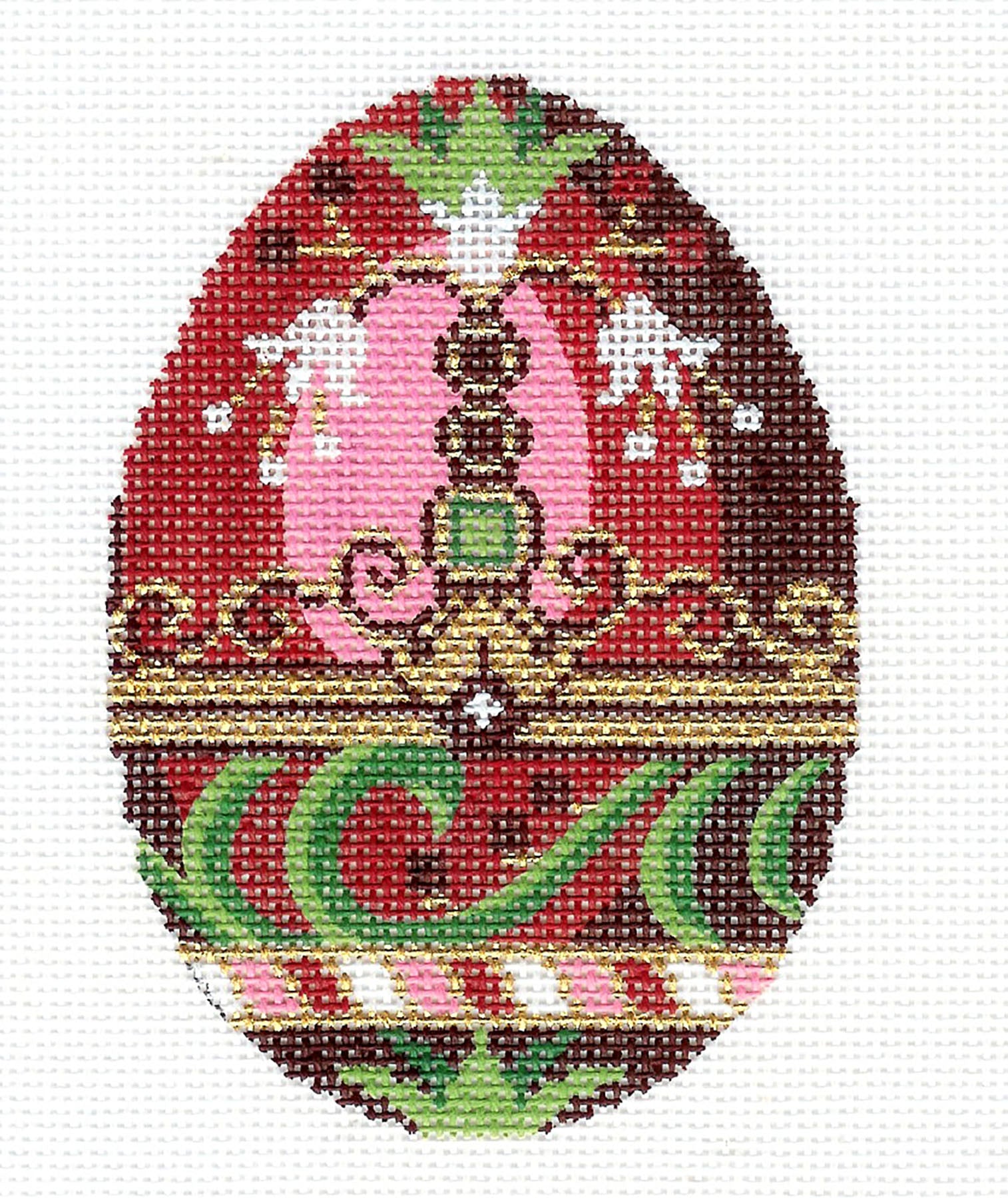 Faberge Egg Collection – Needlepoint by Wildflowers