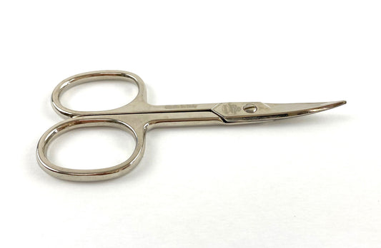 Scissors ~ Premax Curved Blade 3.5" Scissors for LEFT HANDED Stitcher for Needlepoint, Embroidery, Cross Stitch