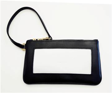 Leather clutch bag ÉMERAUDE made to order – Veinage