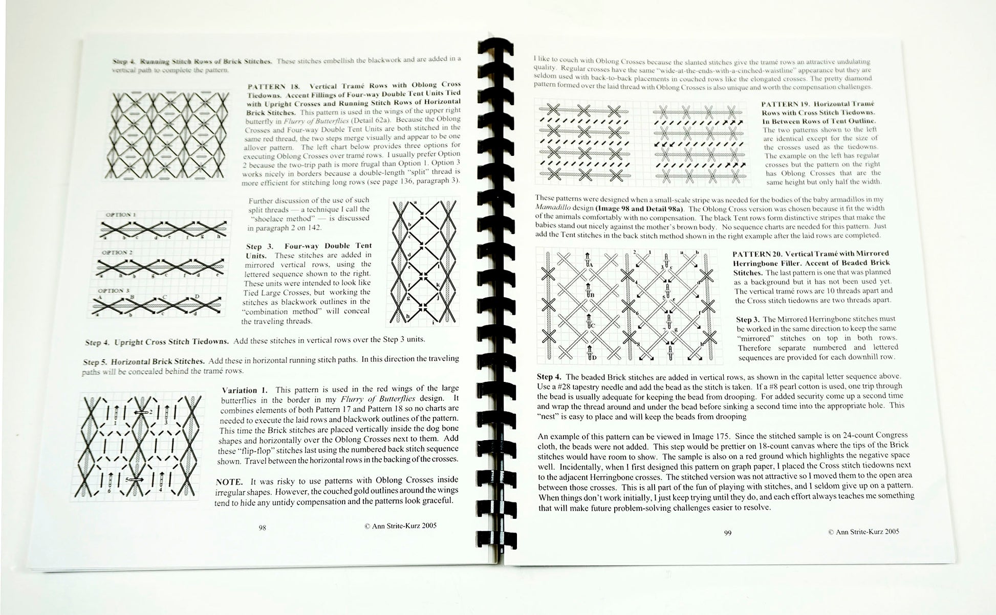 Needlepoint Book Stitches & Patterns Jo Christensen 1992 Canvas Embroidery  Stitching Techniques / Projects / Instruction 
