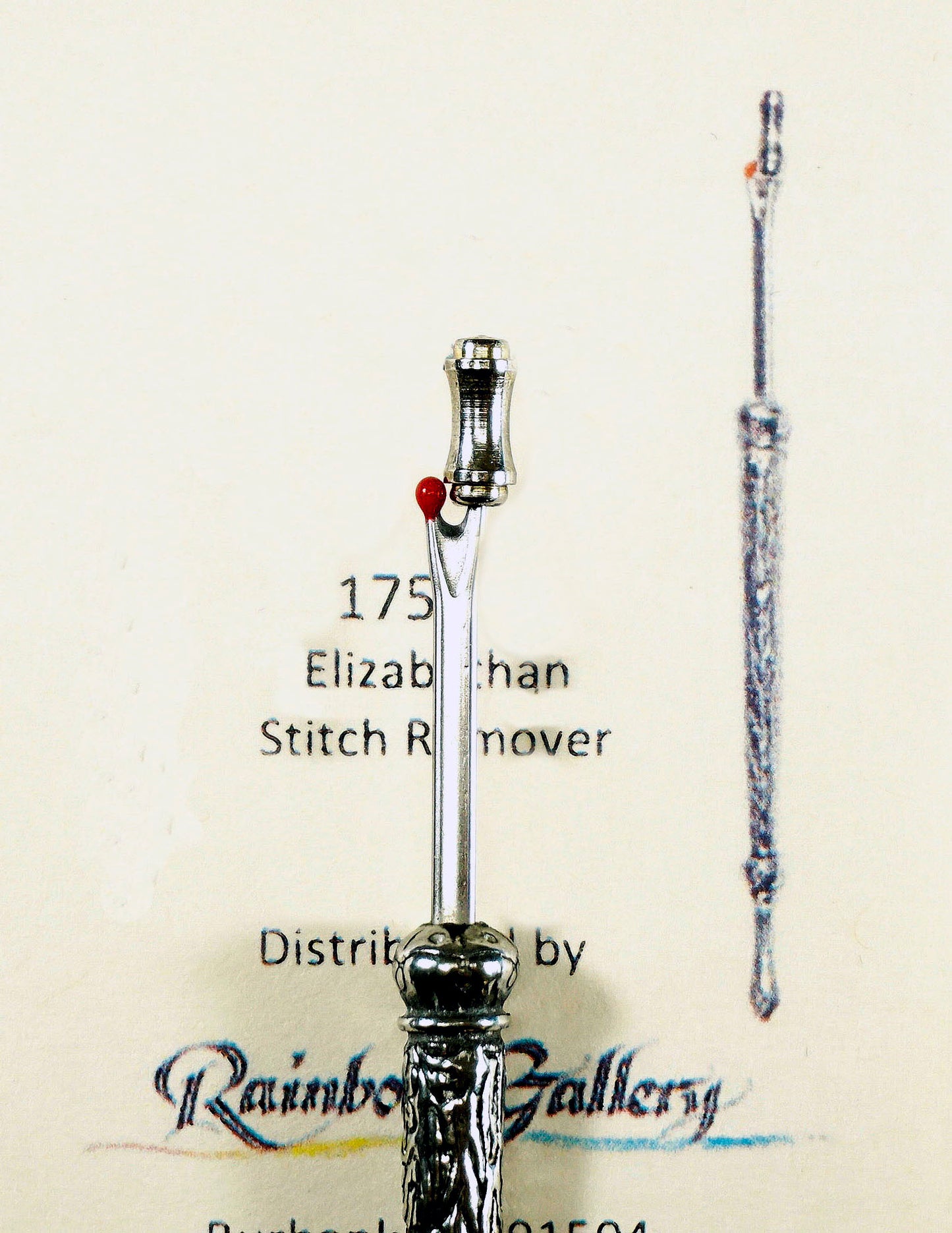 Stitching Tools ~ English Elizabethan Stitch Remover by Hummingbird House