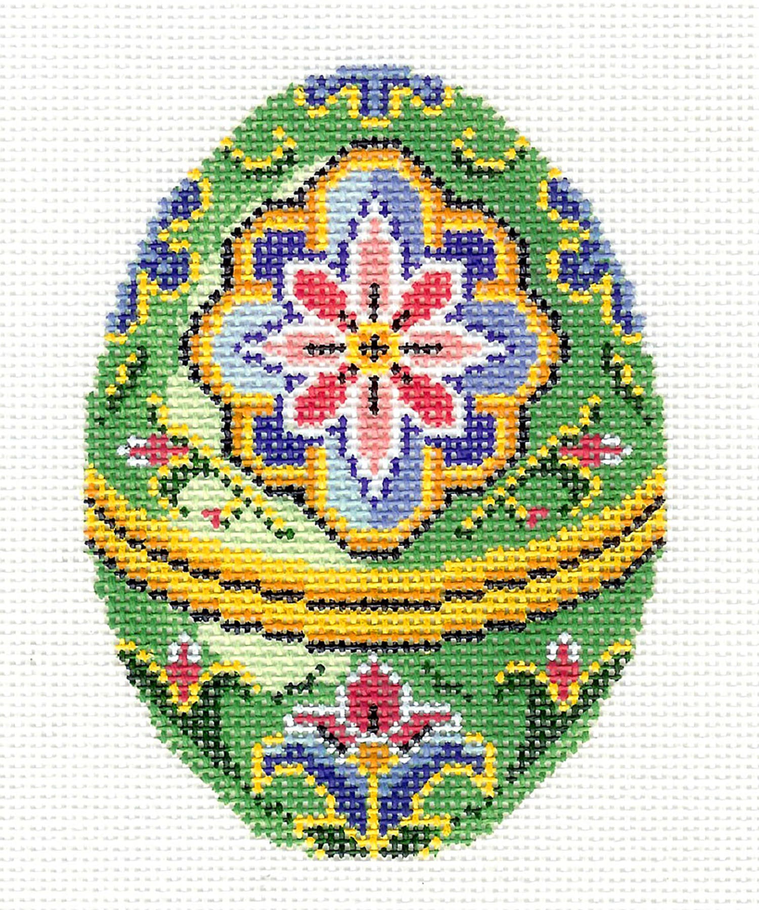 Faberge Eggs – Needlepoint by Wildflowers