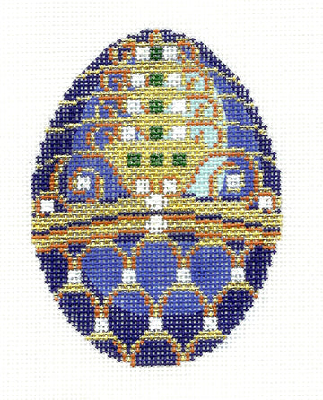 Faberge Eggs – Needlepoint by Wildflowers