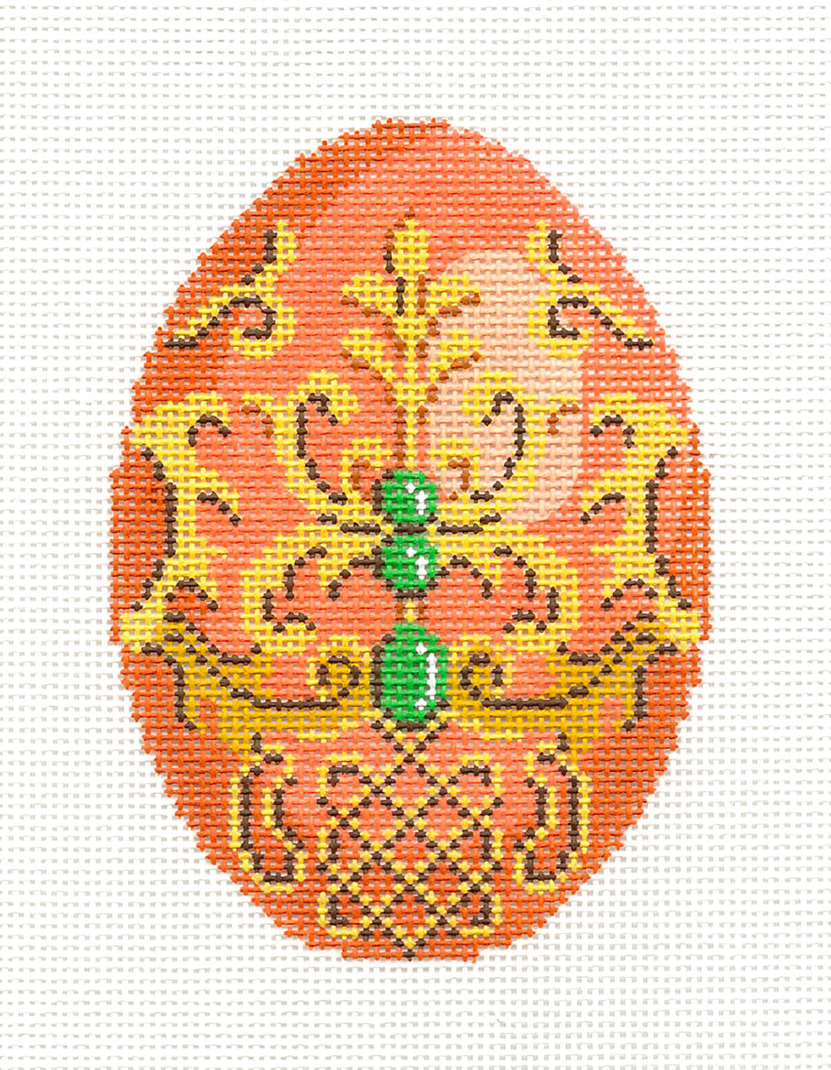 Faberge Eggs – Needlepoint by Wildflowers